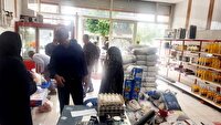توزیع بیش از ۲۰ تن کالاهای اساسی در روستای بازار شوط