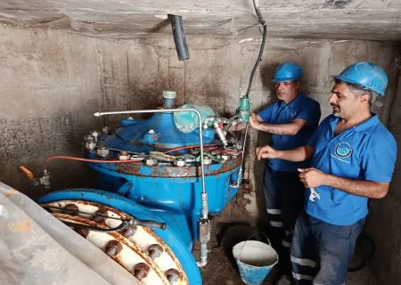 بهبود پایداری شبکه آب در غرب و جنوب غرب تهران با تعمیر و نوسازی شیرهای فشارشکن